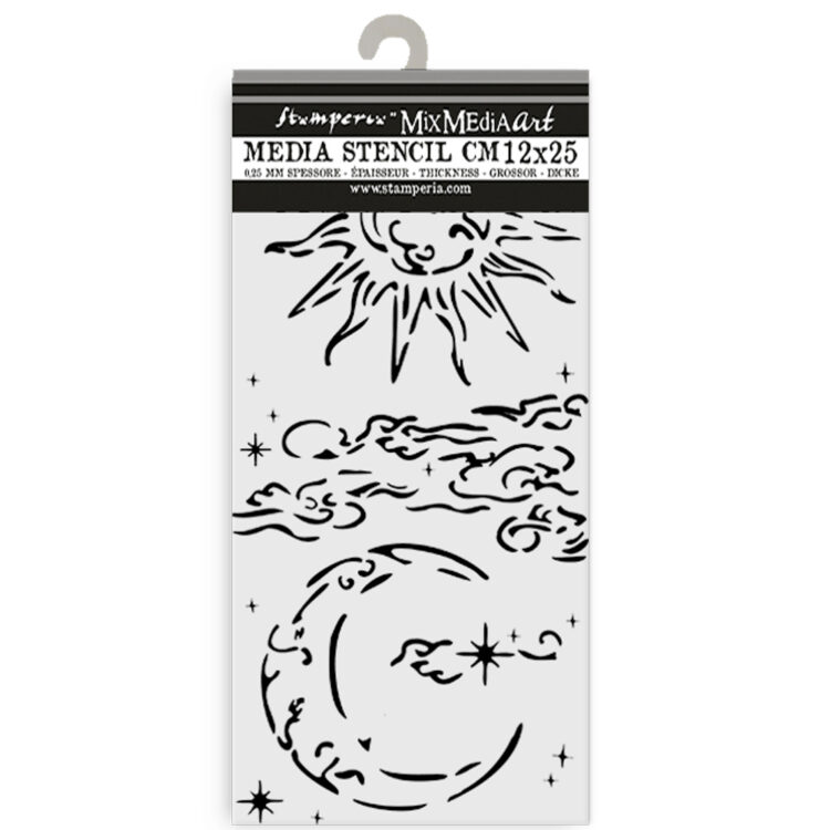 STAMPERIA ART OF TRAVELLING PATTERN 12 X 25 CM - KSTDL112 - Image 2