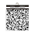 STAMPERIA MASQUERADE PATTERN 12 X 12 CM - KSTDS - 11 - Image 2