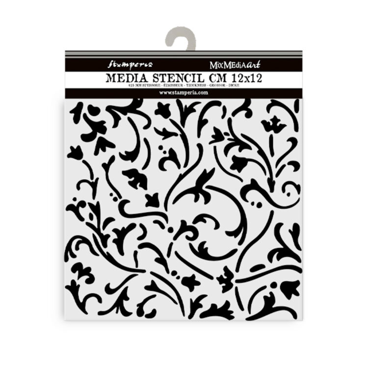 STAMPERIA MASQUERADE PATTERN 12 X 12 CM - KSTDS - 11 - Image 2