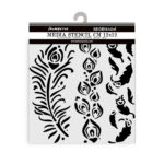 STAMPERIA MASQUERADE PATTERN 12 X 12 CM - KSTDS - 13 - Image 2
