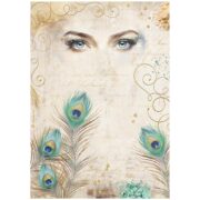 STAMPERIA MASQUERADE DECOUPAGE RICE PAPER A4-DFSA4984