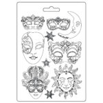 STAMPERIA MASQUERADE STAMPO MAXI 21/29,7 - K3PTA4586