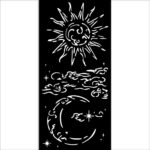 STAMPERIA ART OF TRAVELLING PATTERN 12 X 25 CM - KSTDL112