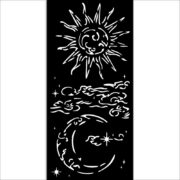 STAMPERIA ART OF TRAVELLING PATTERN 12 X 25 CM - KSTDL112
