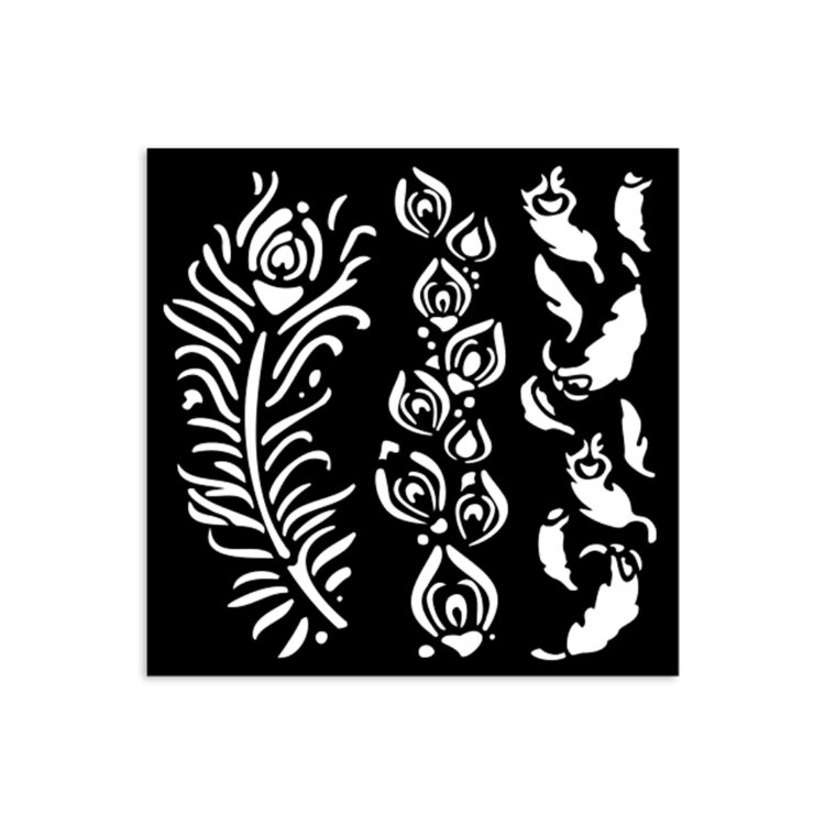 full_KSTDS13_1 STAMPERIA MASQUERADE PATTERN 12 X 12 CM - KSTDS - 13 - Image 1