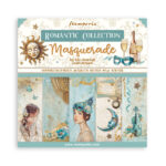 STAMPERIA MASQUERADE PAPER BLOCK 20.3/20.3 CM-SBBS121