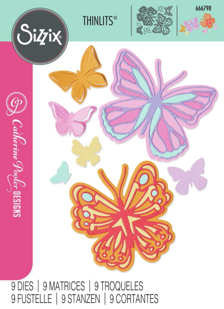 SIZZIX THINLITS CUT DIES - SPRING WINGS - Image 4