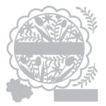 SIZZIX THINLITS CUTTING DIES -TULIPS AND BLOOMS CIRCLE - Image 3