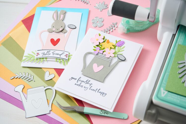 SIZZIX THINLITS CUT DIES - SPRINKLED WITH LOVE - Image 3