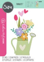 SIZZIX THINLITS CUT DIES - SPRINKLED WITH LOVE - Image 2