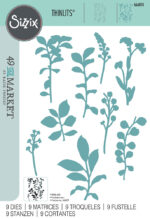 SIZZIX THINLITS CUTTING DIES - FINE STEMS 02 - Image 2