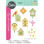 SIZZIX THINLITS CUT DIES - GOOD PLACE TO LAND 2