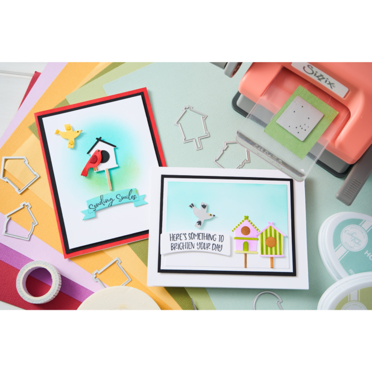 SIZZIX THINLITS CUT DIES - GOOD PLACE TO LAND 2 - Image 2