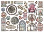 STAMPERIA MASTER OF MAGIC DIE CUTS DFLDC112 - Image 2