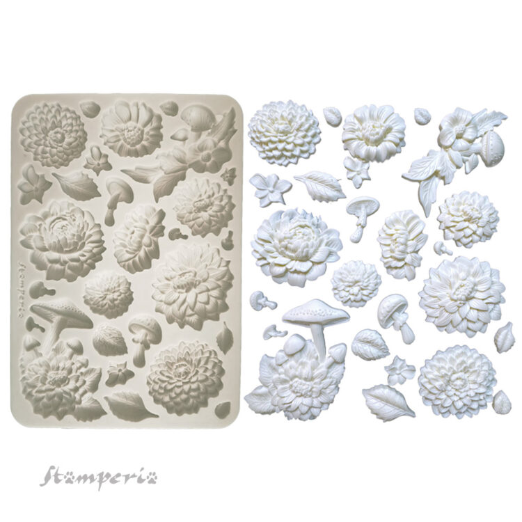STAMPERIA MASTER OF MAGIC SILICONE MOLD KACMA570 - Image 2