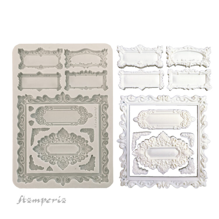 STAMPERIA MASTER OF MAGIC SILICONE MOLD KACMA571 - Image 2