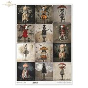 ITD COLLECTION DECOUPAGE RICE PAPER A3 - R1350L