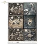 ITD COLLECTION DECOUPAGE RICE PAPER A3 - R1354L