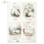 ITD COLLECTION DECOUPAGE RICE PAPER A3 - R1404L