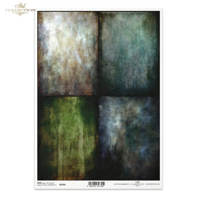 R2499 ITD COLLECTION DECOUPAGE RICE PAPER A4 - R2499 - Image 1
