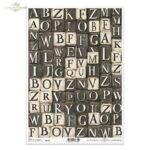 ITD COLLECTION DECOUPAGE RICE PAPER A4 - R2529