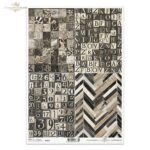 ITD COLLECTION DECOUPAGE RICE PAPER A4 - R2533