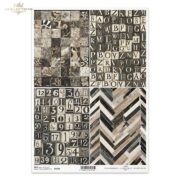 ITD COLLECTION DECOUPAGE RICE PAPER A4 - R2533