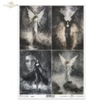 ITD COLLECTION DECOUPAGE RICE PAPER A4 - R2535
