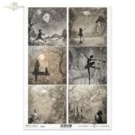 ITD COLLECTION DECOUPAGE RICE PAPER A4 - R2539