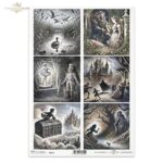 ITD COLLECTION DECOUPAGE RICE PAPER A4 - R2546