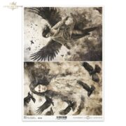ITD COLLECTION DECOUPAGE RICE PAPER A4 - R2549