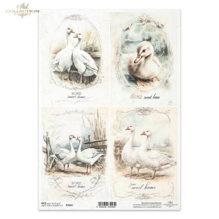 R2565 ITD COLLECTION DECOUPAGE RICE PAPER A4 - R2565 - Image 1