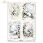 ITD COLLECTION DECOUPAGE RICE PAPER A4 - R2568