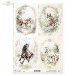 ITD COLLECTION DECOUPAGE RICE PAPER A4 - R2572