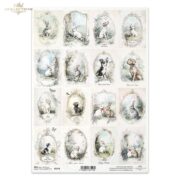 ITD COLLECTION DECOUPAGE RICE PAPER A4 - R2573