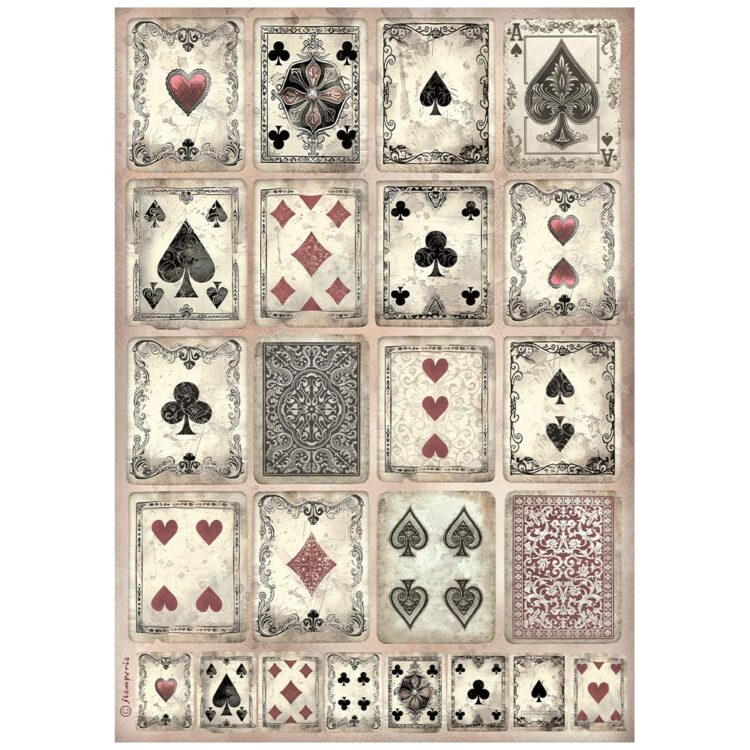 full_DFSA41006_1 STAMPERIA MASTER OF MAGIC DECOUPAGE PAPER A4-DFSA41006 - Image 1