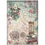 STAMPERIA MASTER OF MAGIC DECOUPAGE PAPER A4-DFSA41007