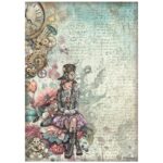 STAMPERIA MASTER OF MAGIC DECOUPAGE PAPER A4-DFSA41009