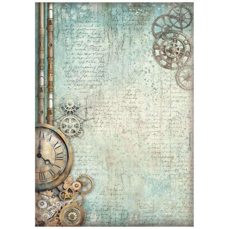 STAMPERIA MASTER OF MAGIC DECOUPAGE PAPER A4-DFSA41010 - Image 1