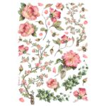 STAMPERIA HOUSES DECOUPAGE RICE PAPER A4-DFSA4990