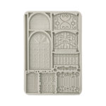 STAMPERIA FENCE AND DOOR SILICONE MOLD KACMA564