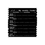 STAMPERIA DIARY WEEKLY PLANNER TEMPLATE 12 X 12 CM - KSTDS-23
