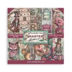 STAMPERIA MASTER OF MAGIC PAPER BLOCK 20.3/20.3 CM-SBBS122