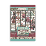 STAMPERIA MASTER OF MAGIC WASHI PAD 8 SHEETS A5 -SBW16
