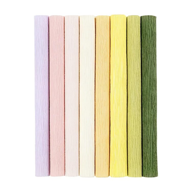 CREATIV CREPE PAPER 105 G 25/60 CM. 8 ROLLS SET 209001 - Image 2