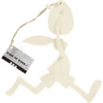 CREATIV BUNNY WITH EGG H: 18 CM, W: 17 CM