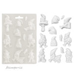 STAMPERIA HIDDEN GROVE SOFT MOULD A5 -K3PTA5669