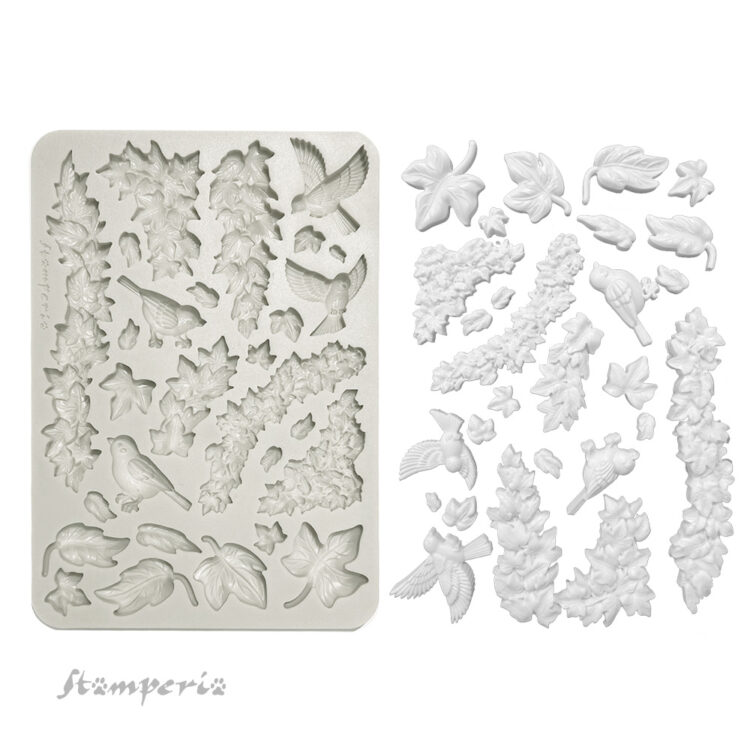 STAMPERIA HOUSE OF ROSES SILICONE MOLD KACMA567 - Image 1