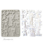 STAMPERIA HIDDEN GROVE SILICONE MOLD KACMA574