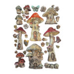 STAMPERIA HIDDEN GROVE SILICONE MOLD KACMA574 - Image 3